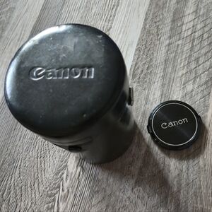 Canon 55mm Lens Case Retro Photography Accessory Hard Shell Protective Storage